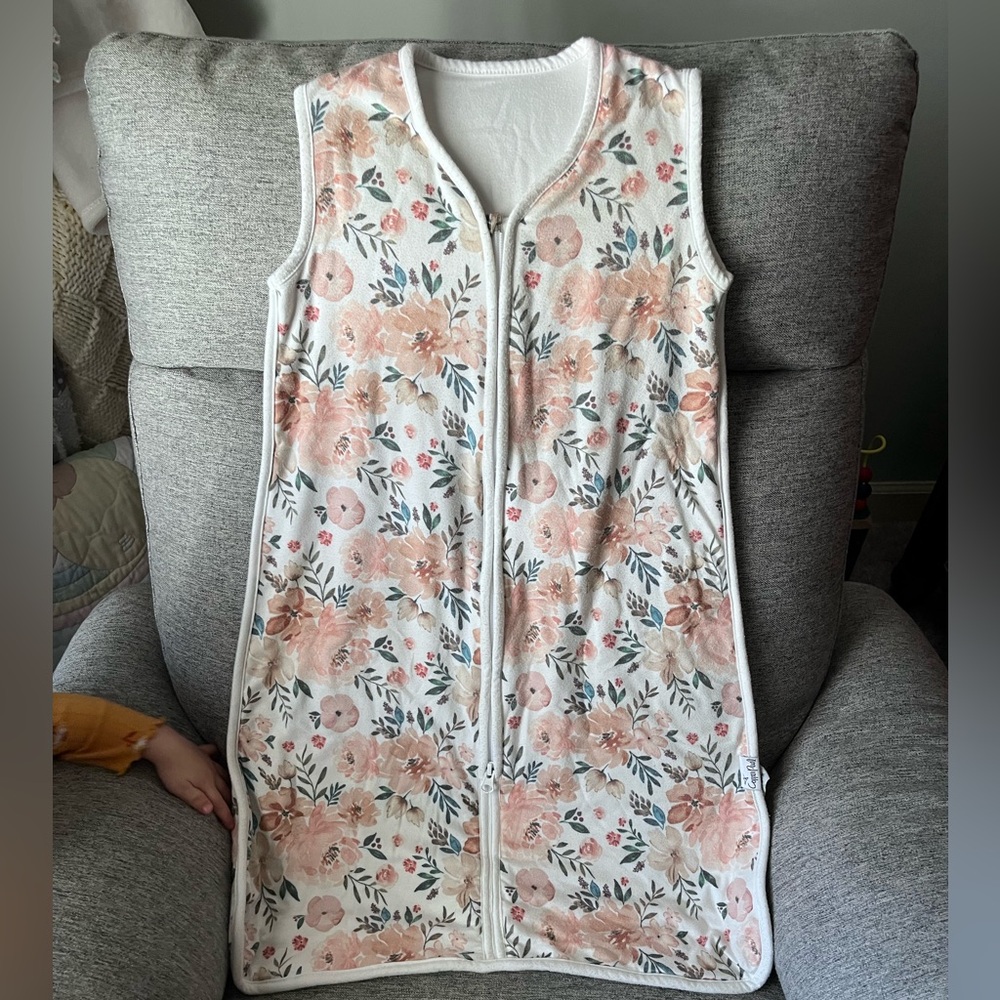 Floral Copper Pearl Sleep Sack